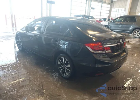 2014 Honda Civic Ex from USA, damaged, VIN 2HGFB2F80EH558576